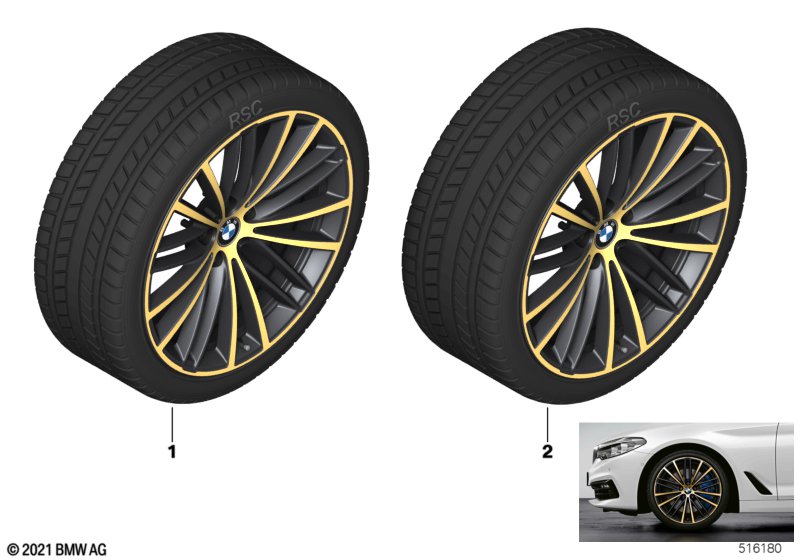 Winter wheel with tire V-spoke 635 - 19