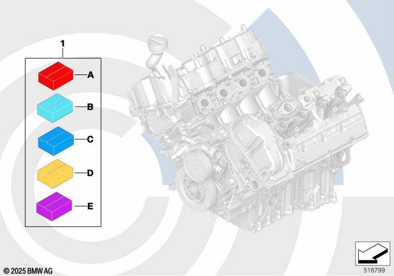 Installation kit powertrain