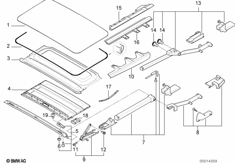 Genuine BMW 54128173103 E38 Cross Member (Inc. 740d, 750iL & 730iL) | ML Performance EU Car Parts