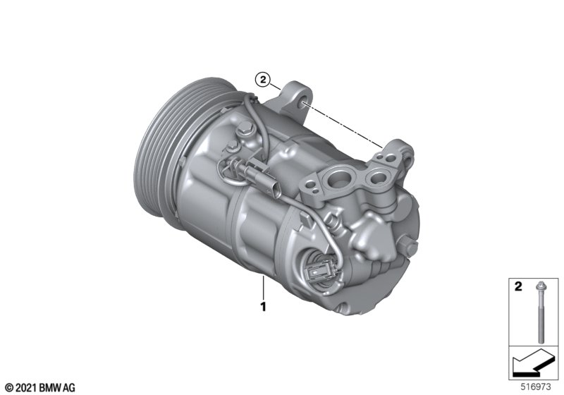 Air conditioning compressor