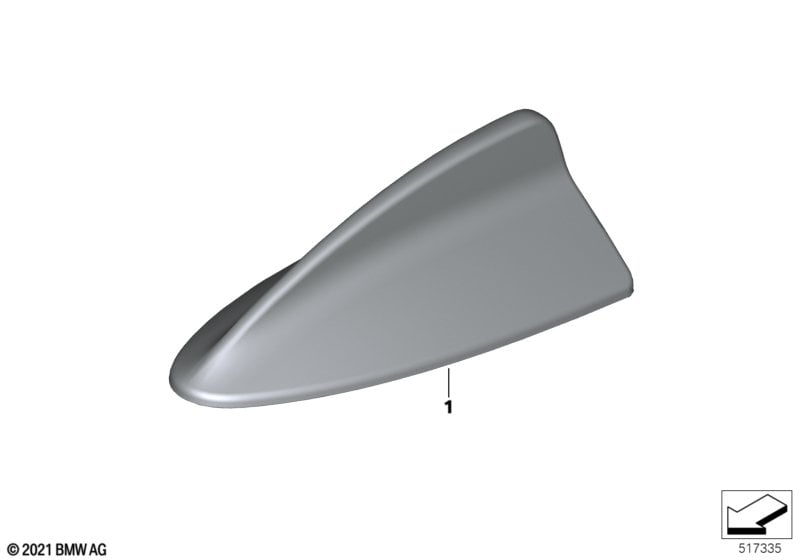 Cubierta de antena M Performance Parts