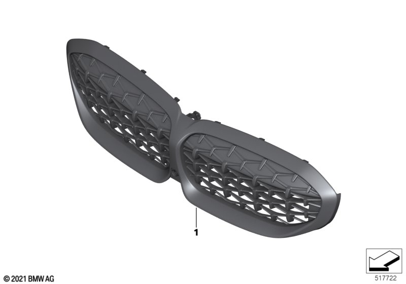 Retrofit MPA front ornamental grille