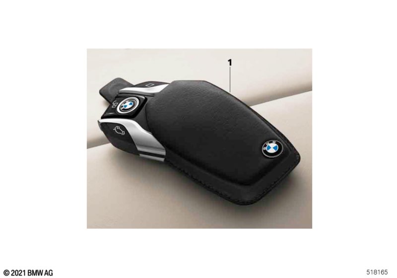 Key cover BMW display key