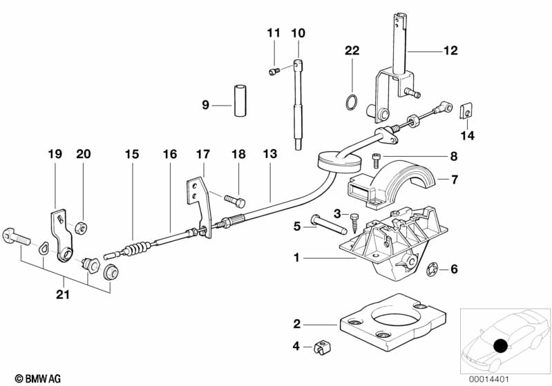 Genuine BMW 25161219179 E36 E32 E34 Supporting Bracket (Inc. 318i, 320i & 518i) | ML Performance UK Car Parts