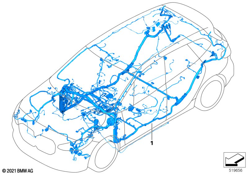 Main wiring harness, duplicate