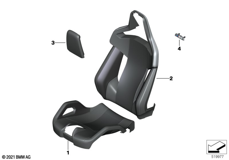 Rivestimento Individual sedile sport.M