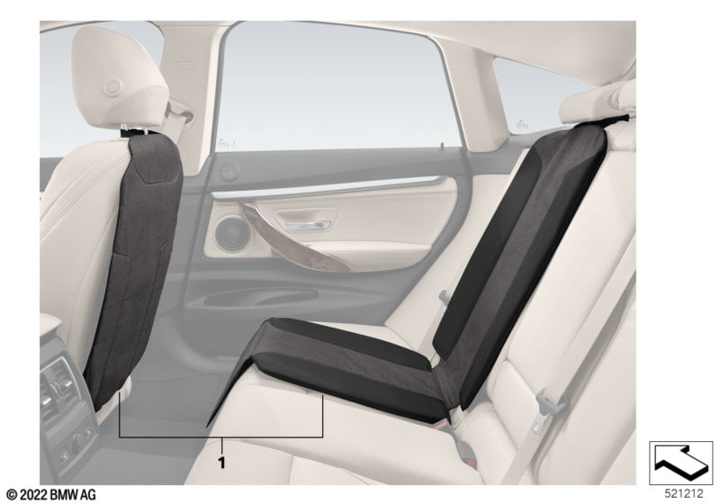 Backrest cover and child restraint base