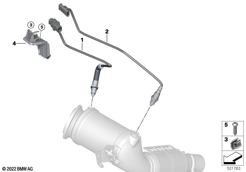 Lambda Probe Fixings