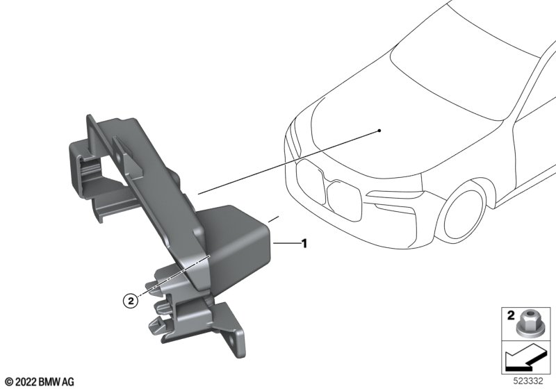 Control unit bracket Auto.Park.Assistant