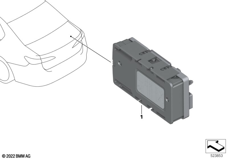 Power distribution box LIN module