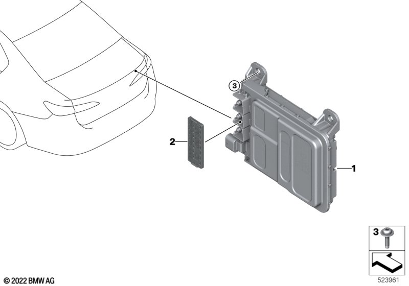 ECU for Power Control Unit PCU