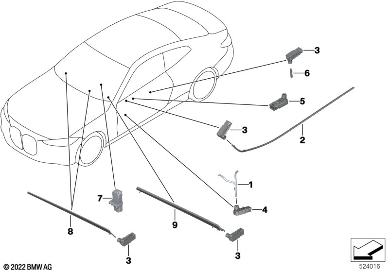 Fiber-optic cable, door