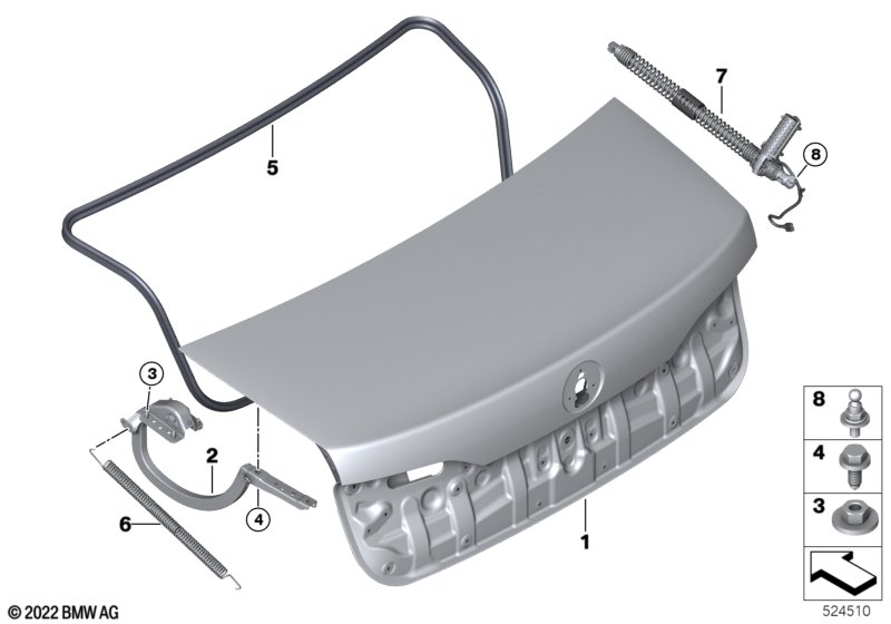 Trunk lid