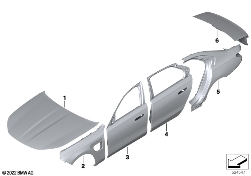 Outer panels