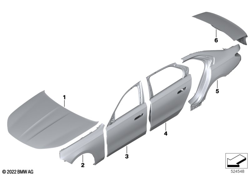 Outer panels