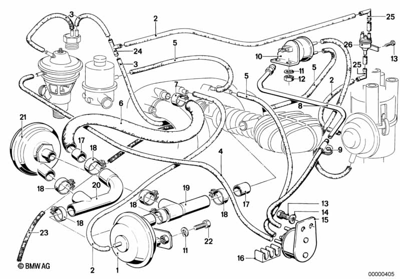 Genuine BMW 11741264742 E21 Hose (Inc. 320i) | ML Performance UK Car Parts