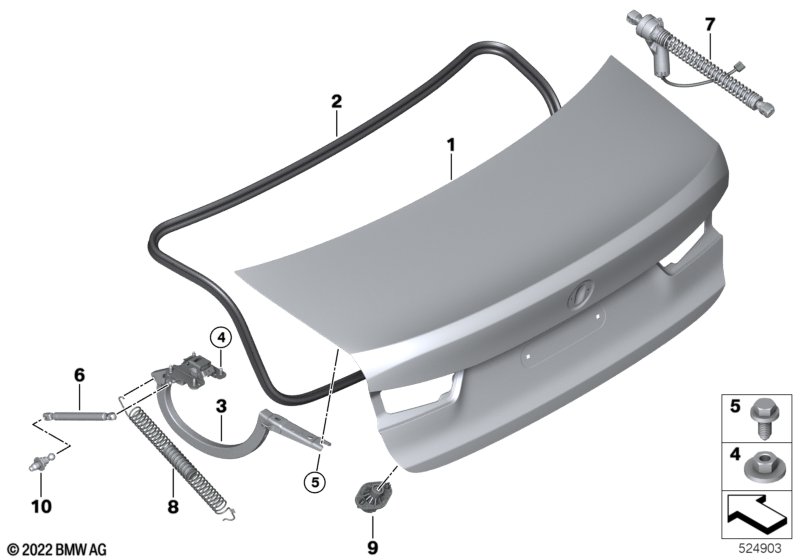 Trunk lid