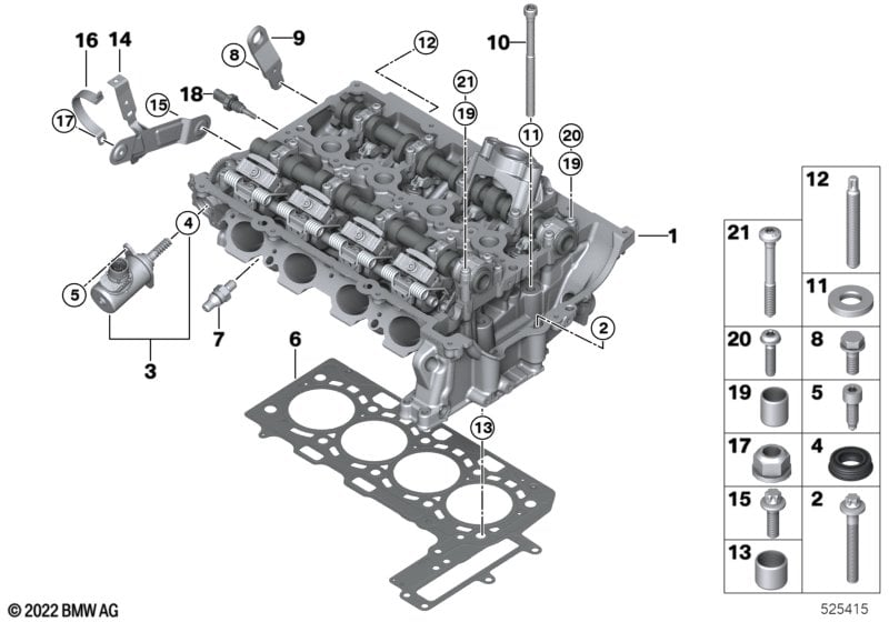 Cylinder Head/Mounting parts