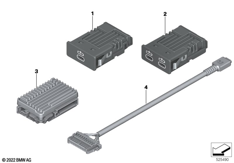 USB separate components