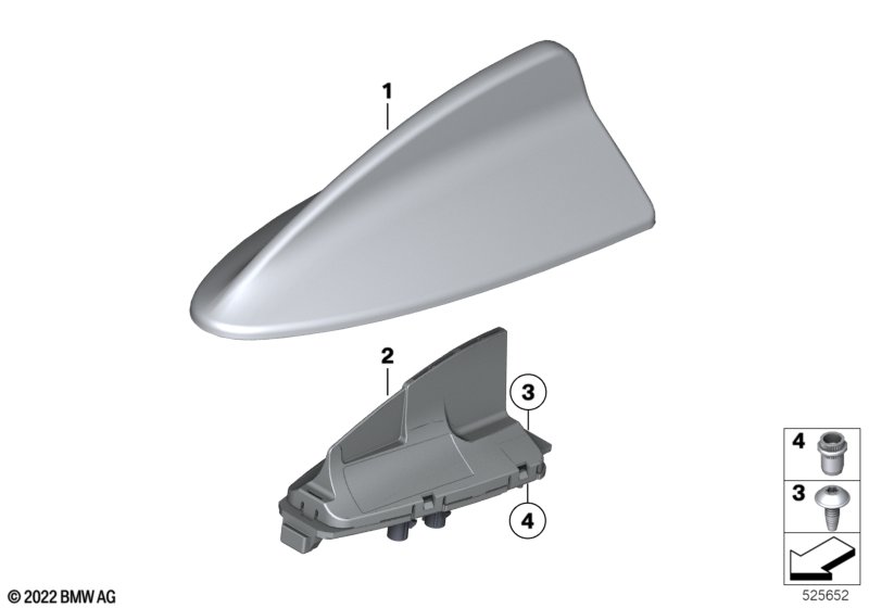 Single parts antenna