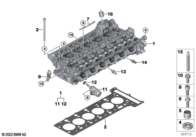 Cylinder Head/Mounting parts