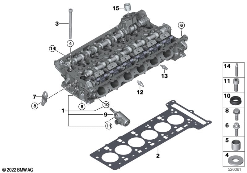 Cylinder Head/Mounting parts