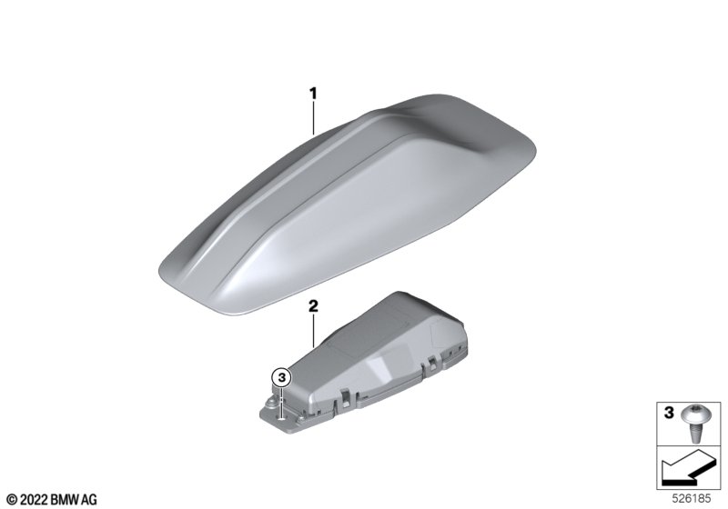 Single parts antenna