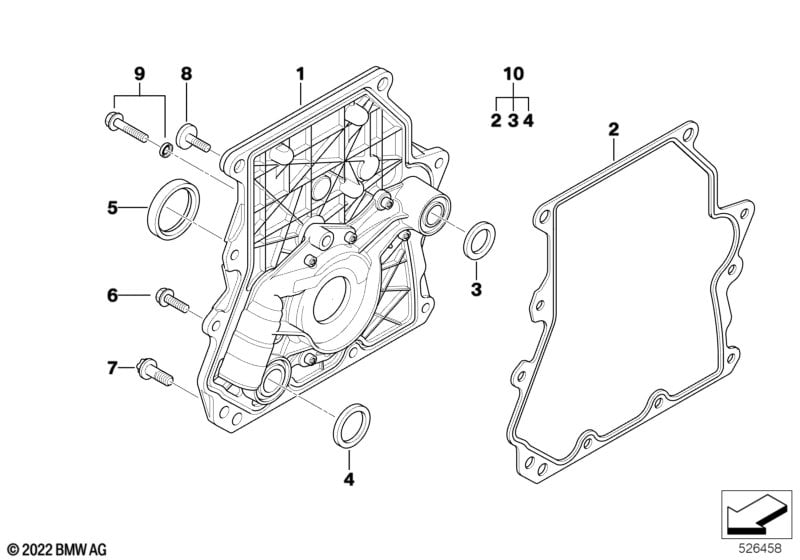 Timing case cover