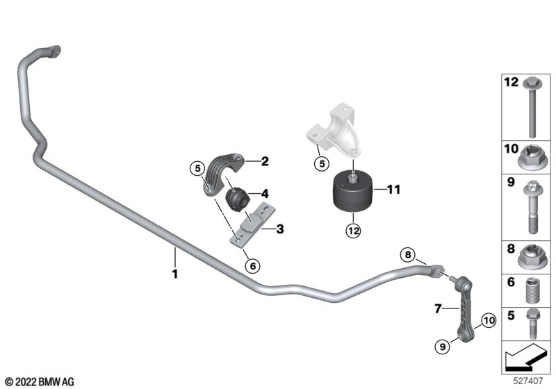 Stabilizer, rear