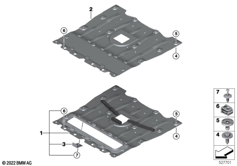 Underhood shield