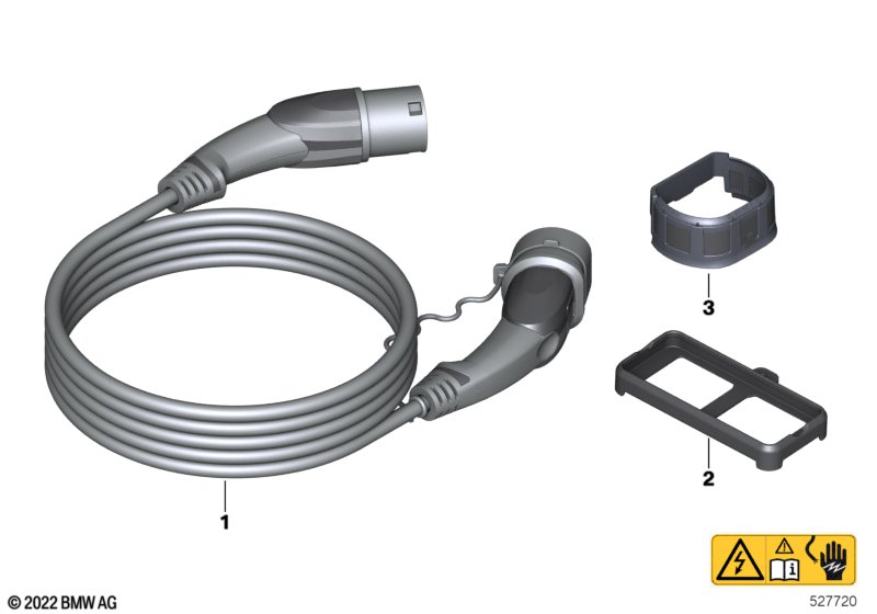 Fast charging cable (mode 3)