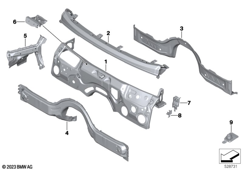 Splash wall parts