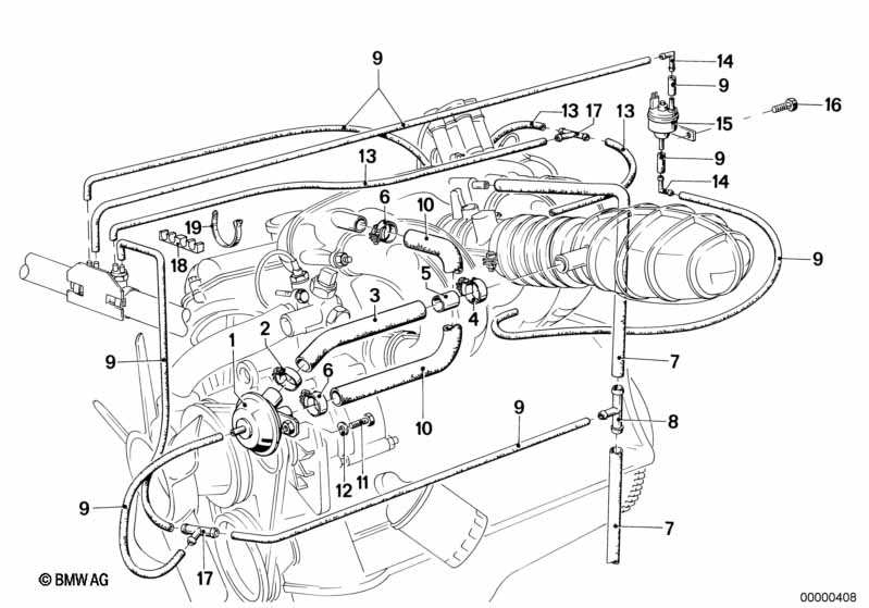 Vacuum control - engine