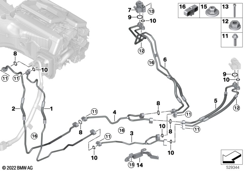 Refrigerant lines, underfloor