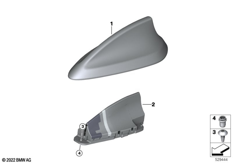 Onderdelen antenne