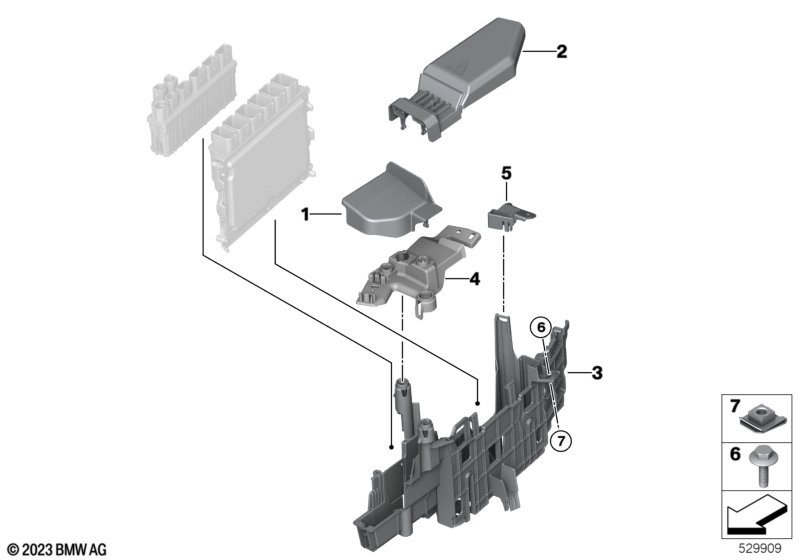 Control unit box