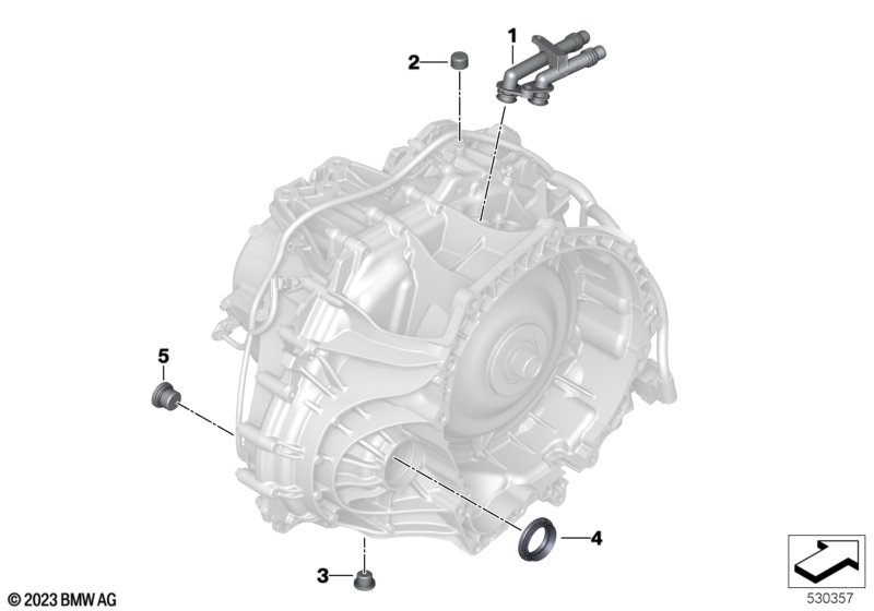 Transmission single parts 7DCT300TUE