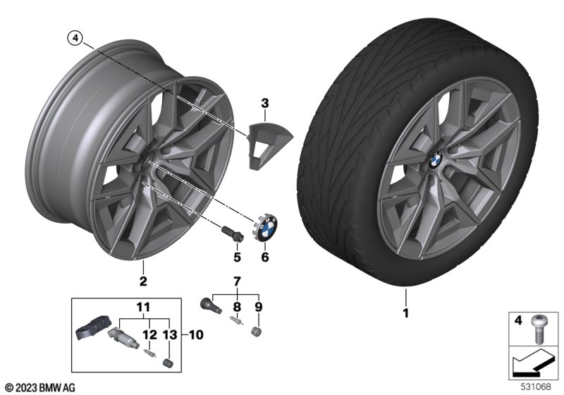 BMW LA wheel aerodynamics 934 - 19