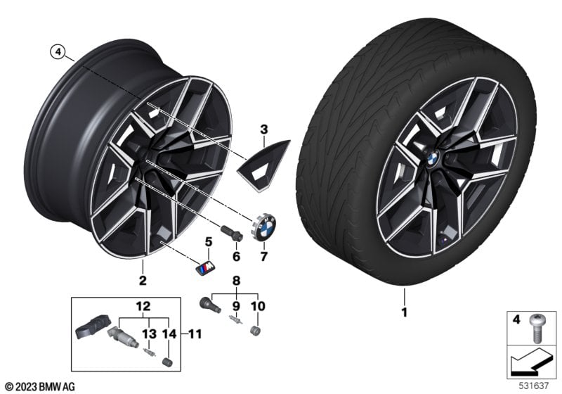 BMW LA wheel aerodynamics 936M - 19