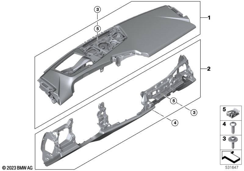 Trim panel dashboard