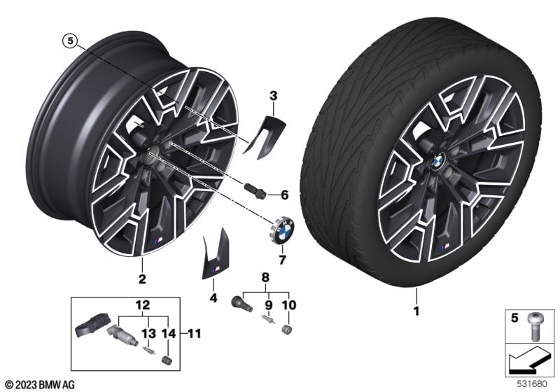 BMW LA wheel aerodynamics 939M - 20