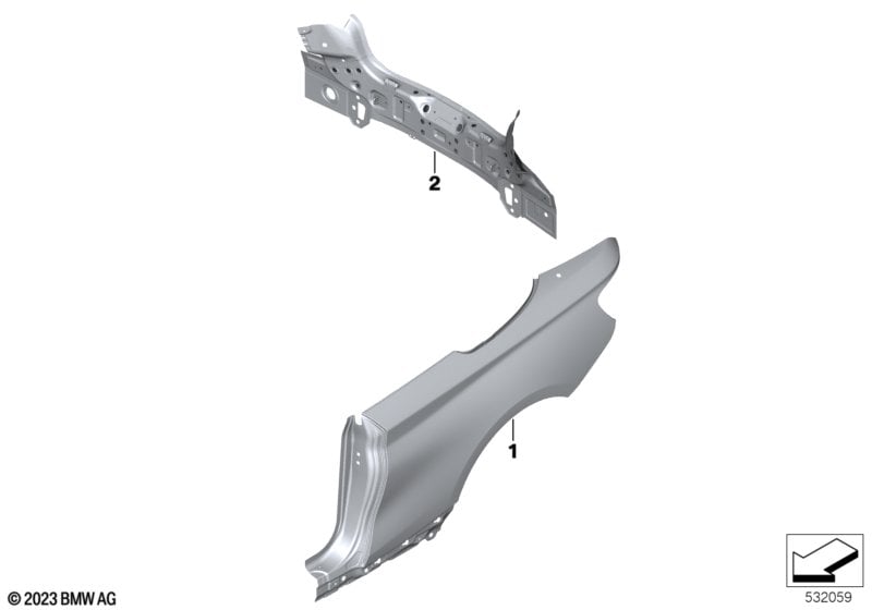 Side panel/tail trim