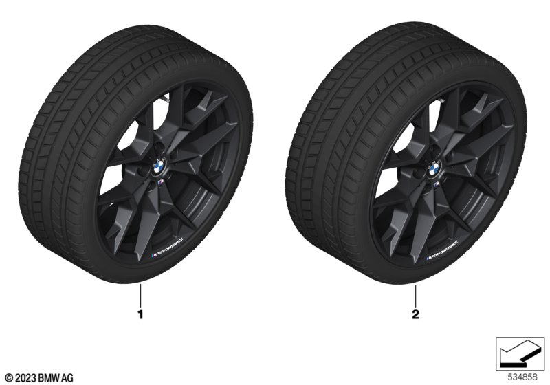 Spike/SC wint.whl.w/tire Sty. 942M-19