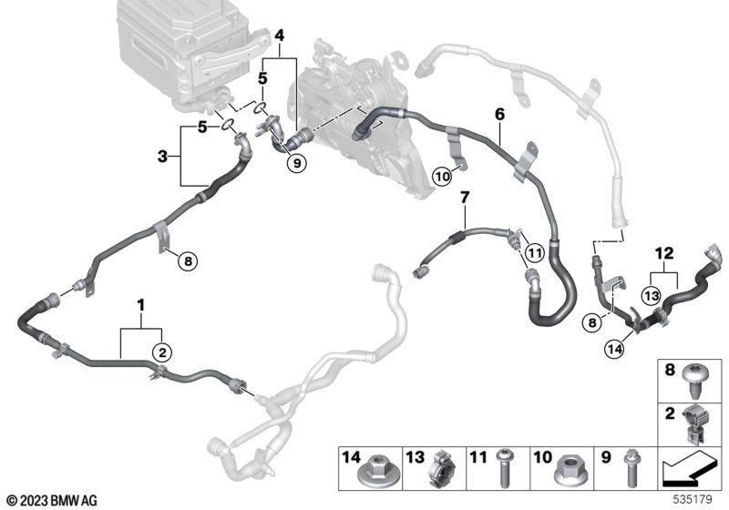 Coolant circuit, high-voltage system