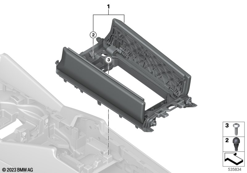 Armrest, centre console