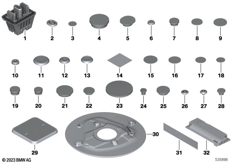 Sealing cap/plug