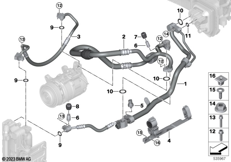 Coolant lines