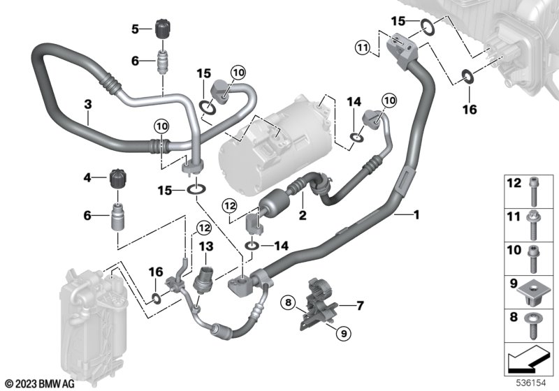 Coolant lines