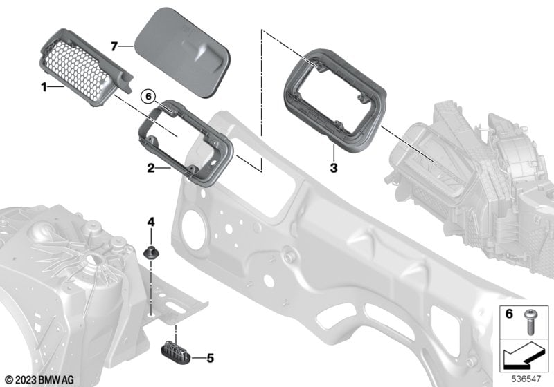 Various grommets / seals