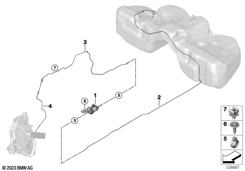 Fuel supply/pump/tubing